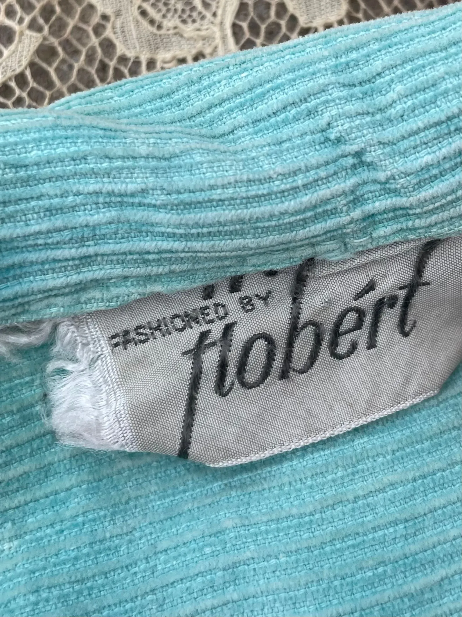 1950s ‘Fashioned By Flobér’ Zip Front Corduroy Electric Blue Jumpsuit