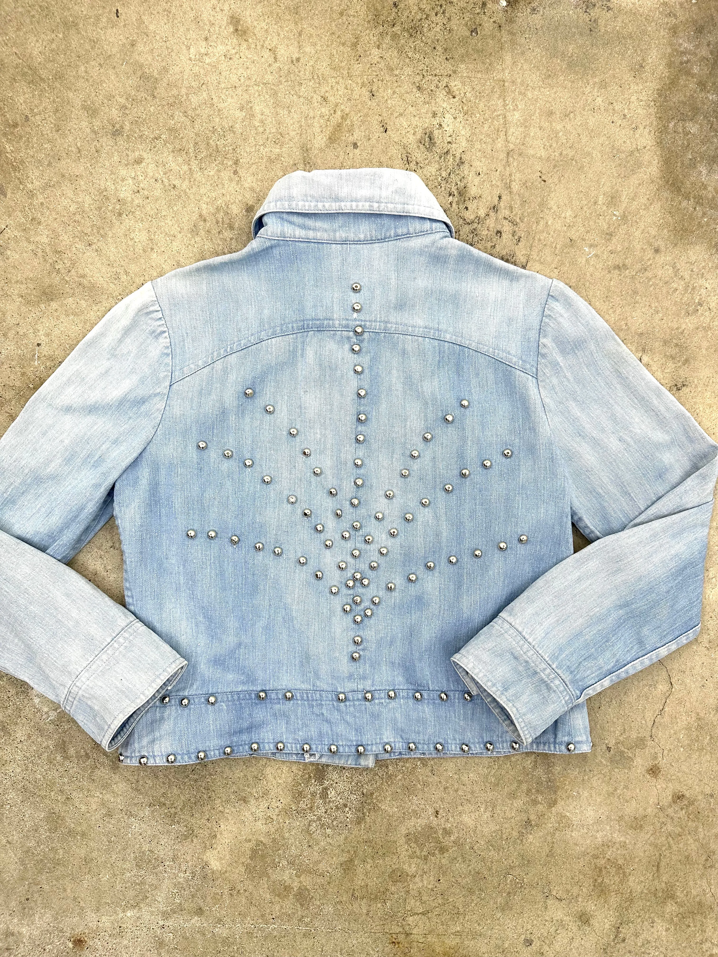 1970s Roncelli Studded Denim Jacket