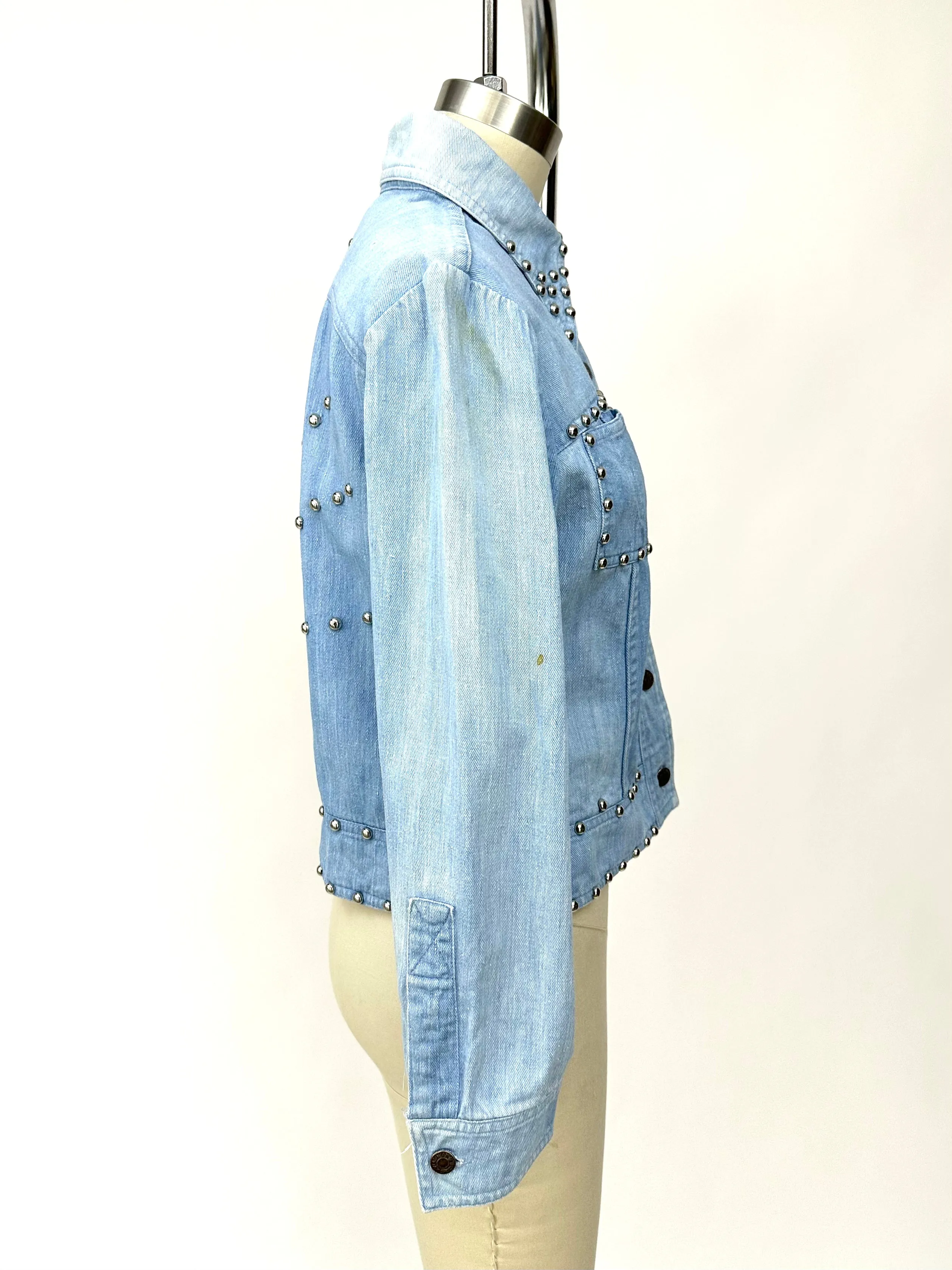 1970s Roncelli Studded Denim Jacket