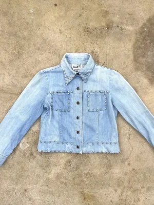 1970s Roncelli Studded Denim Jacket