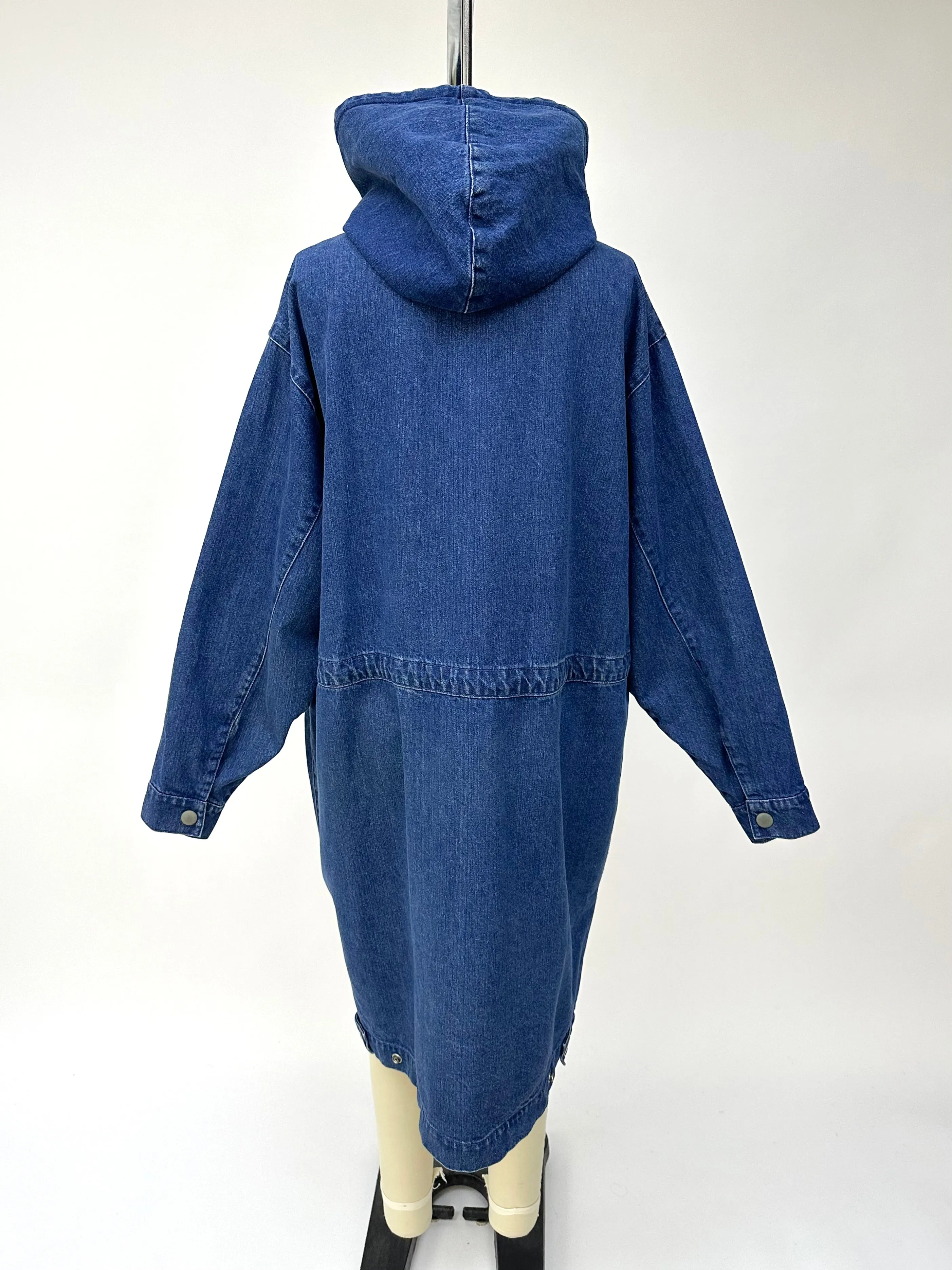 1990s Denim Hooded Anorak