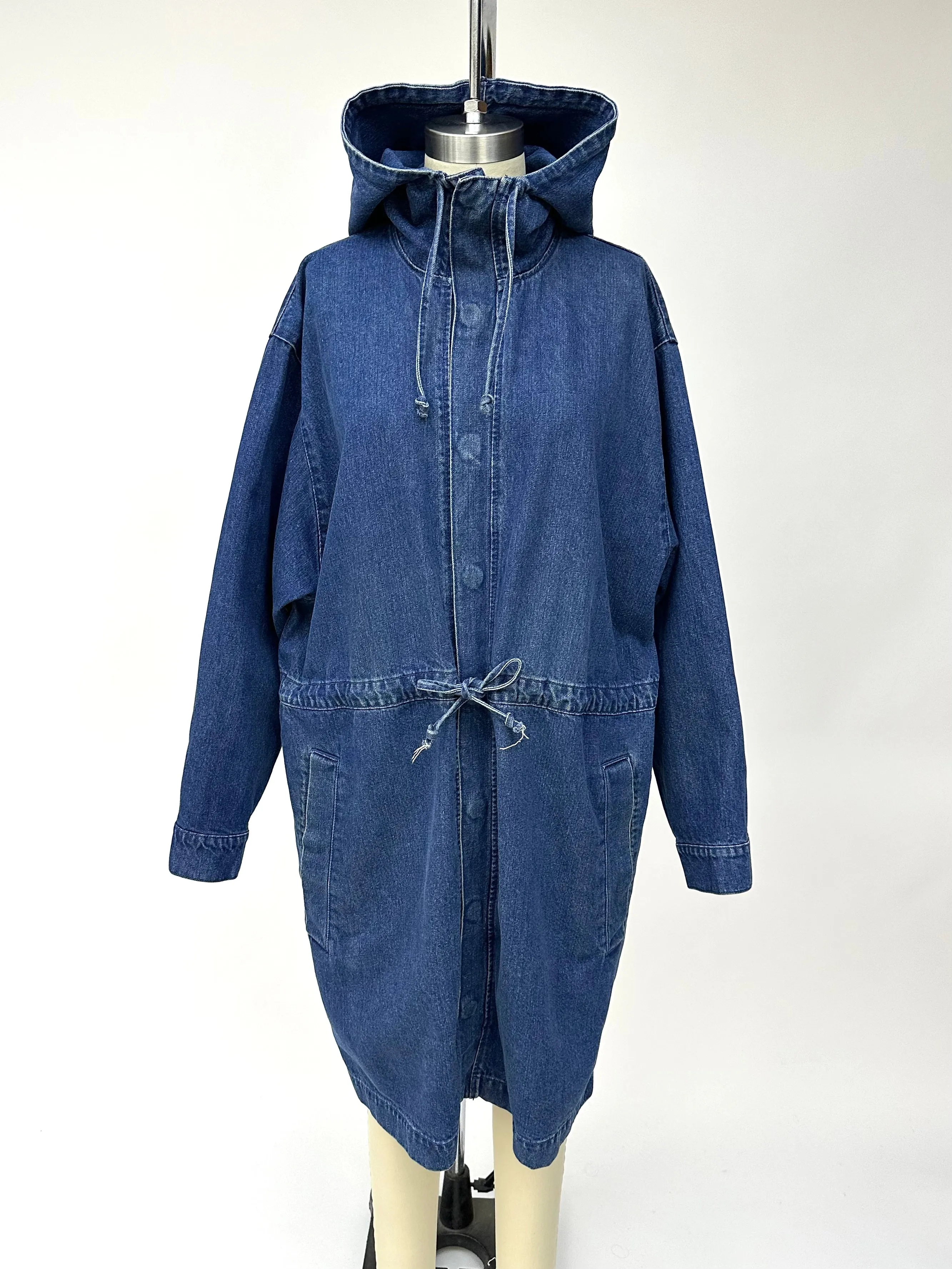 1990s Denim Hooded Anorak