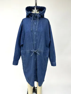 1990s Denim Hooded Anorak