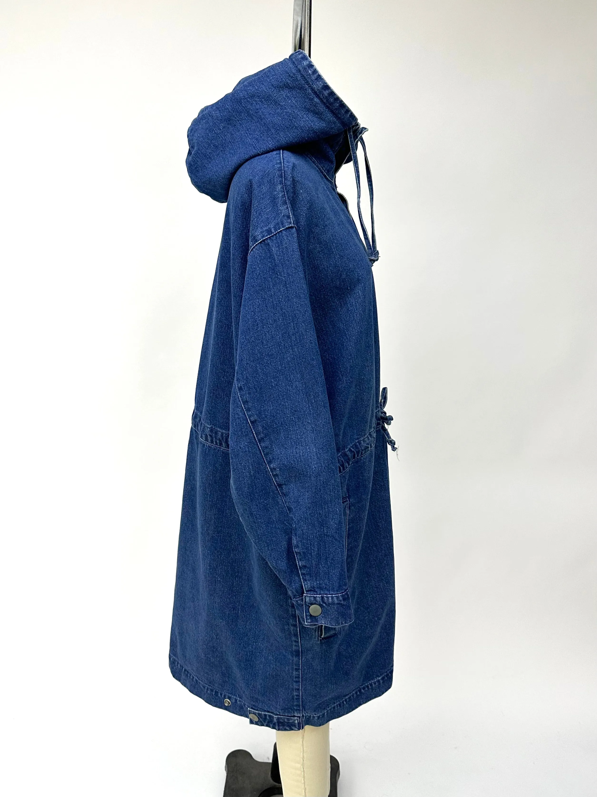1990s Denim Hooded Anorak