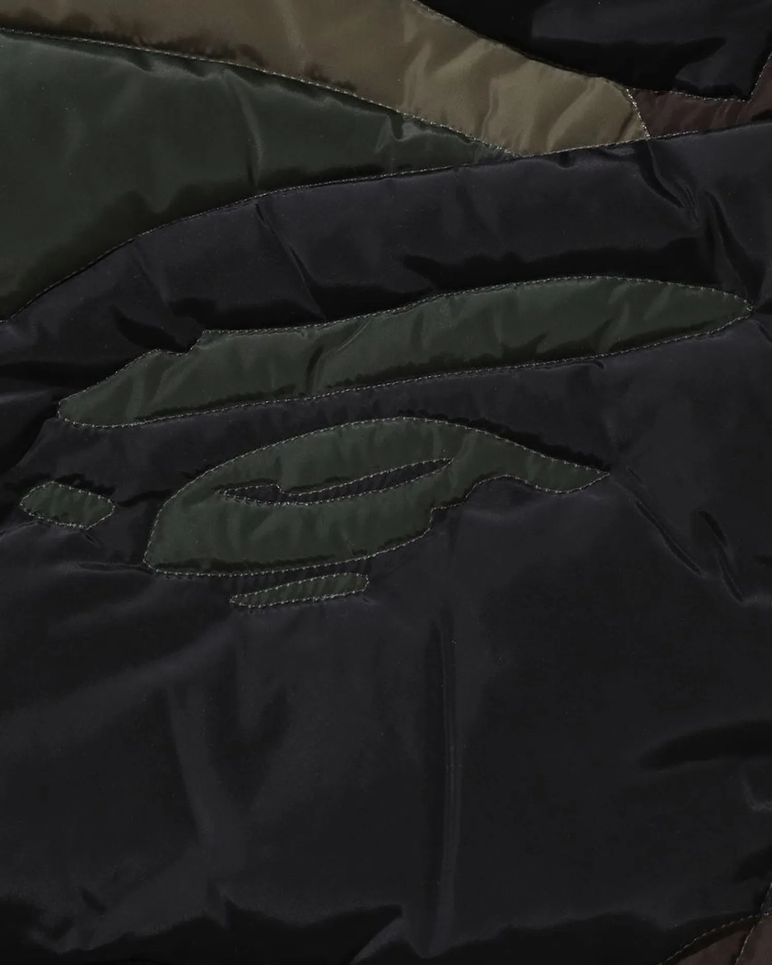 1st Camo Nylon Down Jacket