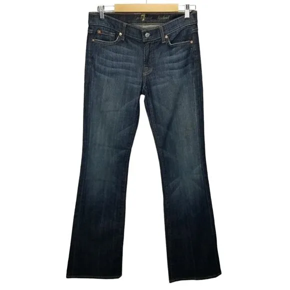 7 for All Mankind Jeans Women's 28 Bootcut Distressed