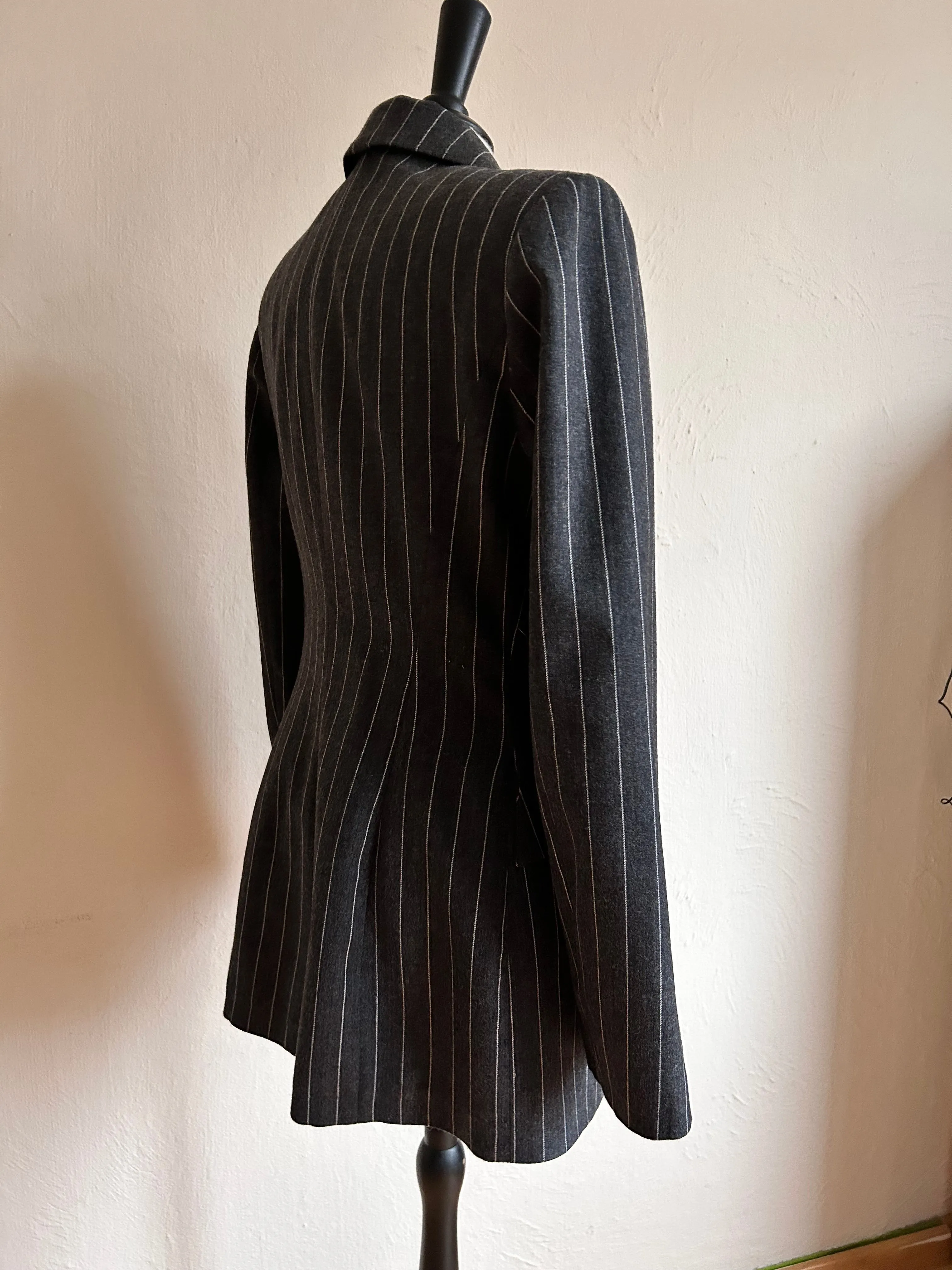 90s classic 3 button front blazer