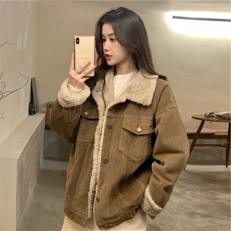 90s Vibes Corduroy Jacket