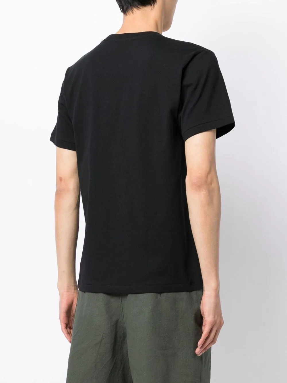 A BATHING APE® logo-print cotton T-shirt