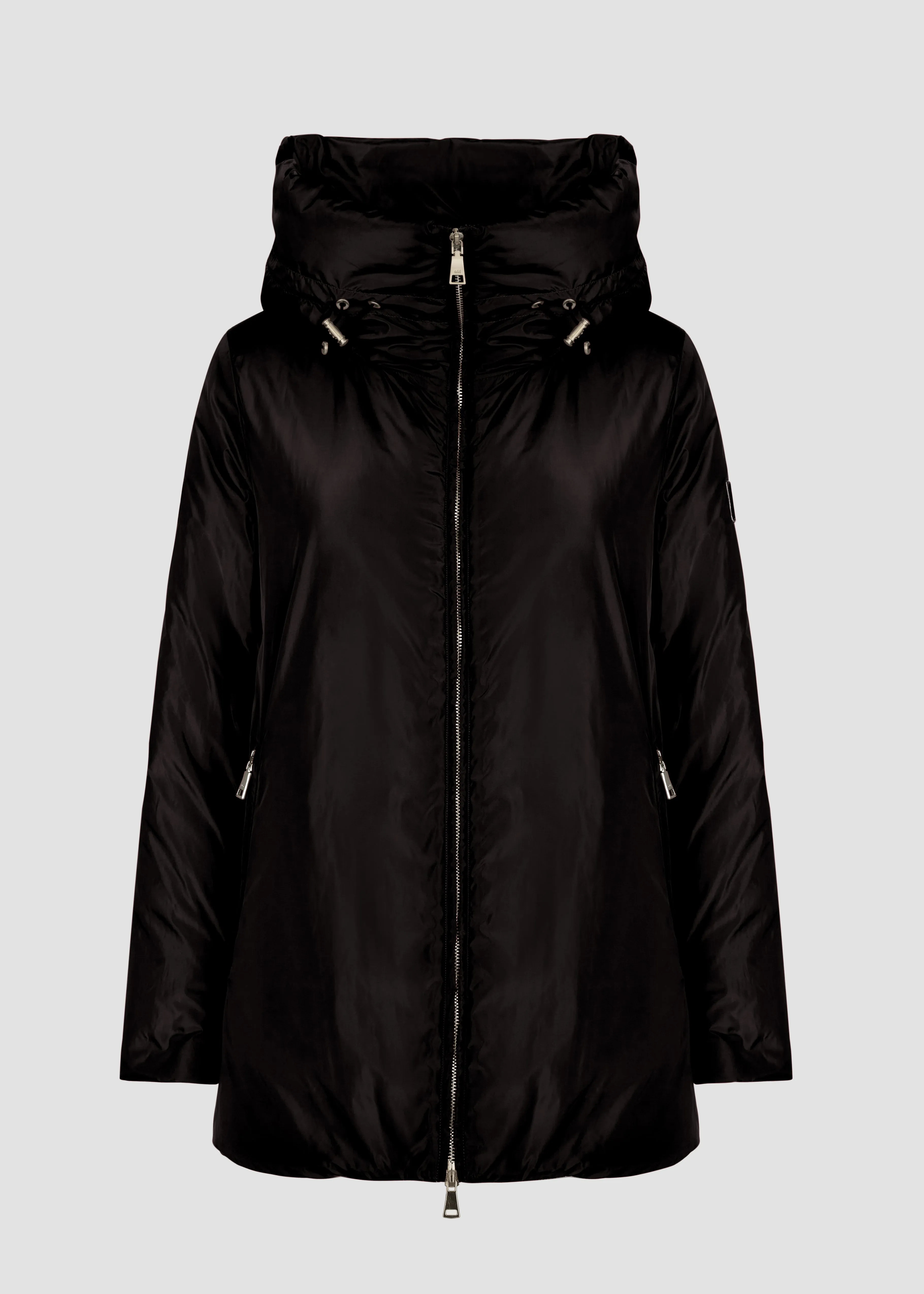 A-SHAPE IN NYLON BRIGHT WITH HOOD