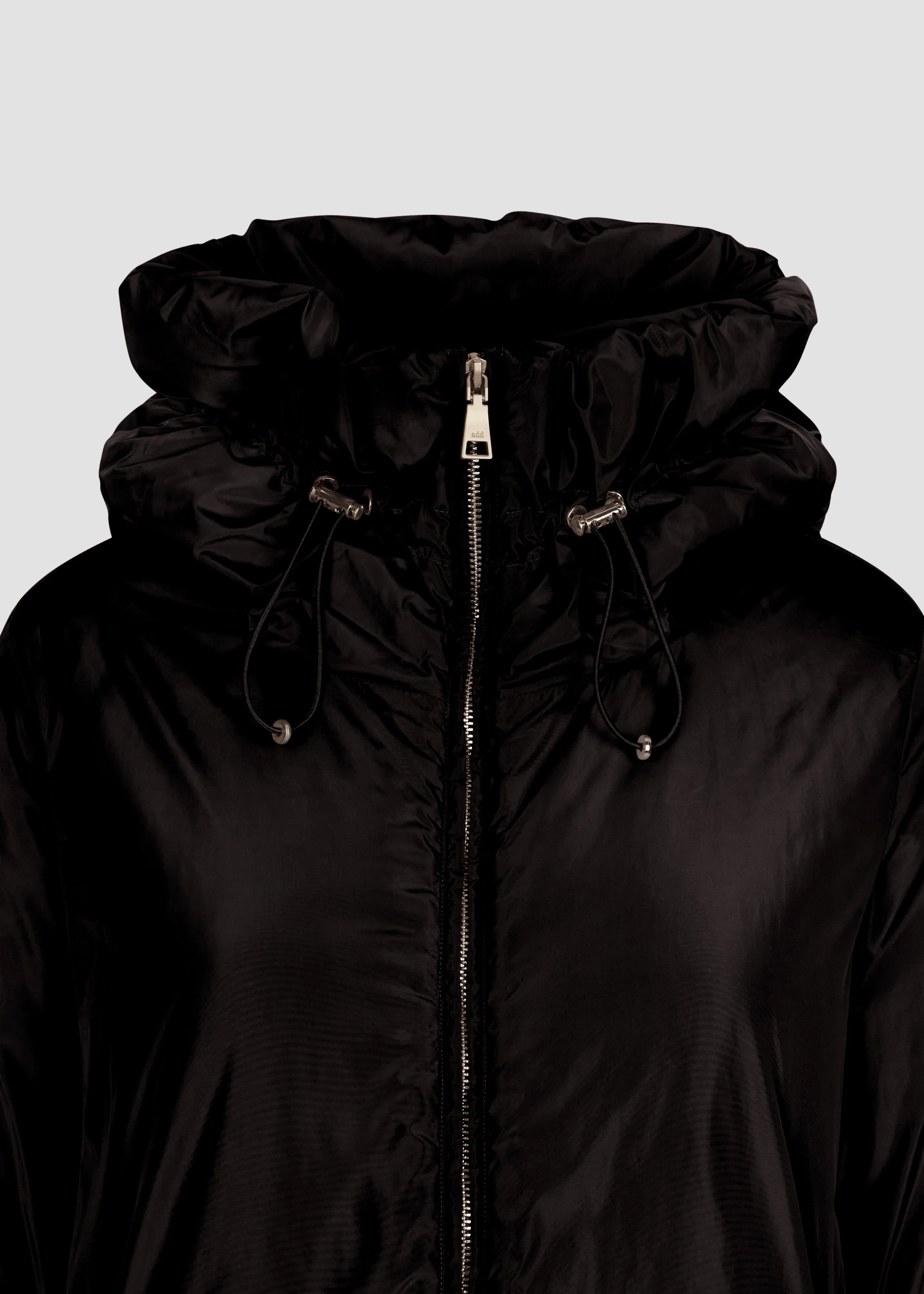 A-SHAPE IN NYLON BRIGHT WITH HOOD