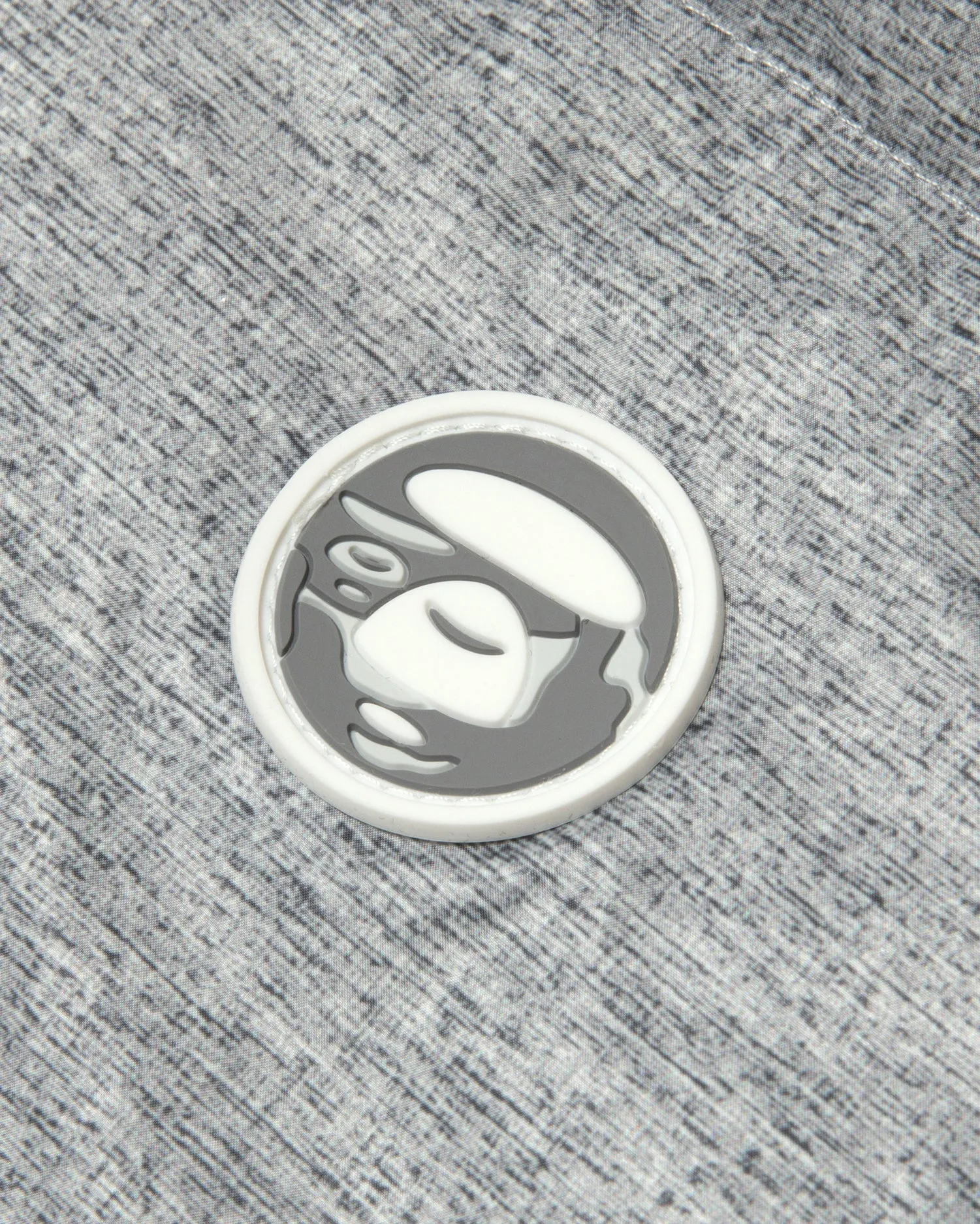 AAPE NOW moonface logo down vest