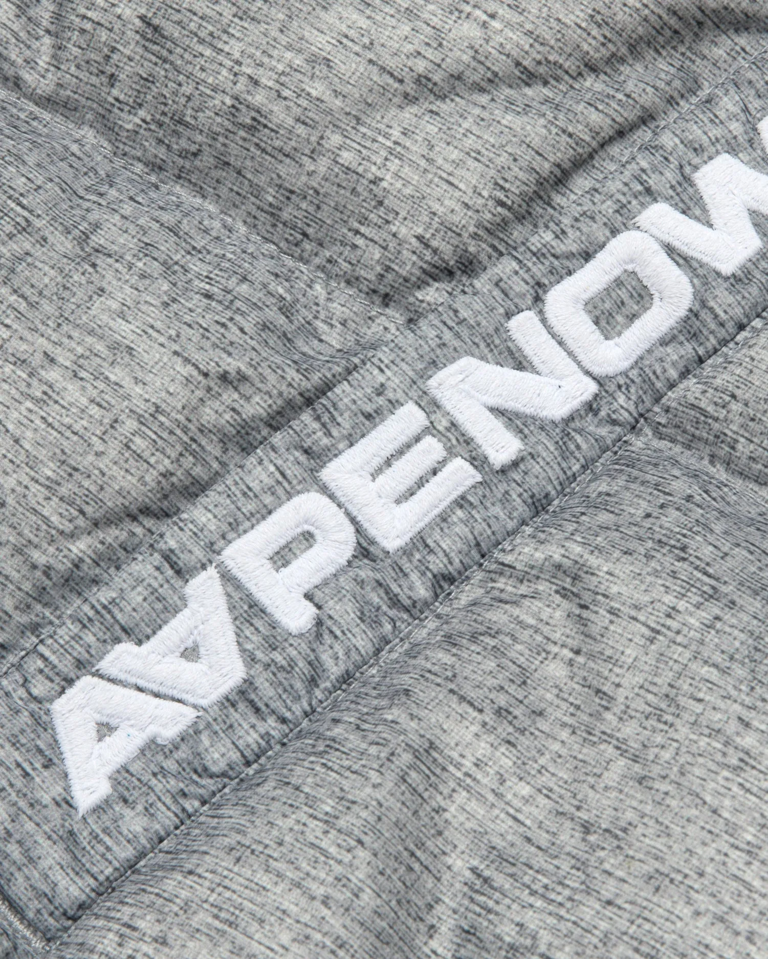 AAPE NOW moonface logo down vest