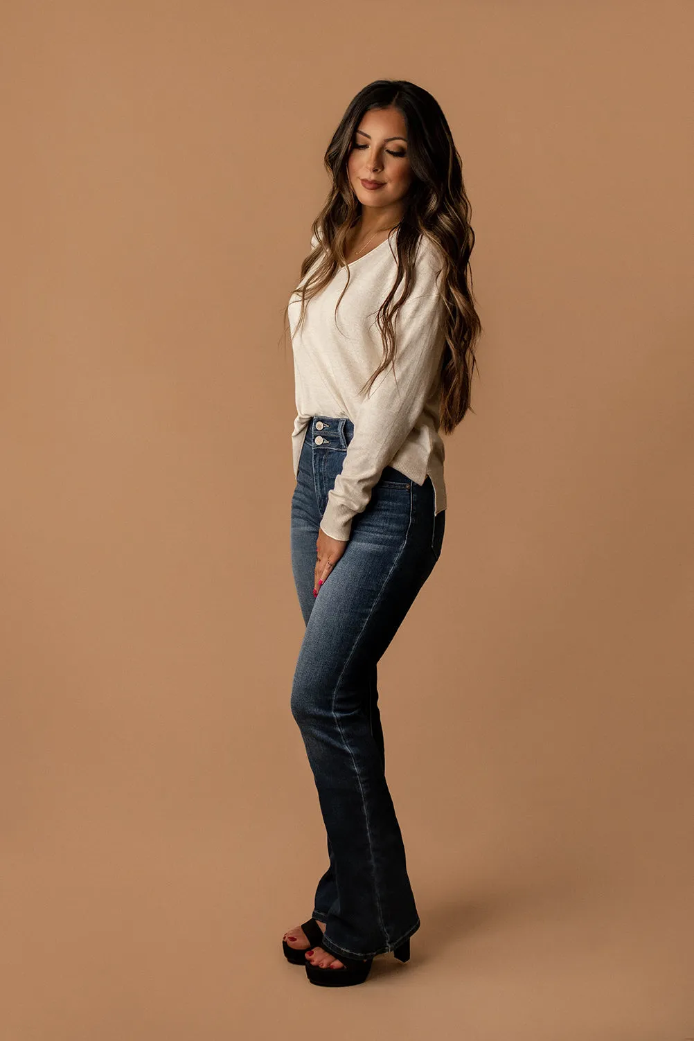 Abby Skinny Bootcut Kancan Jeans