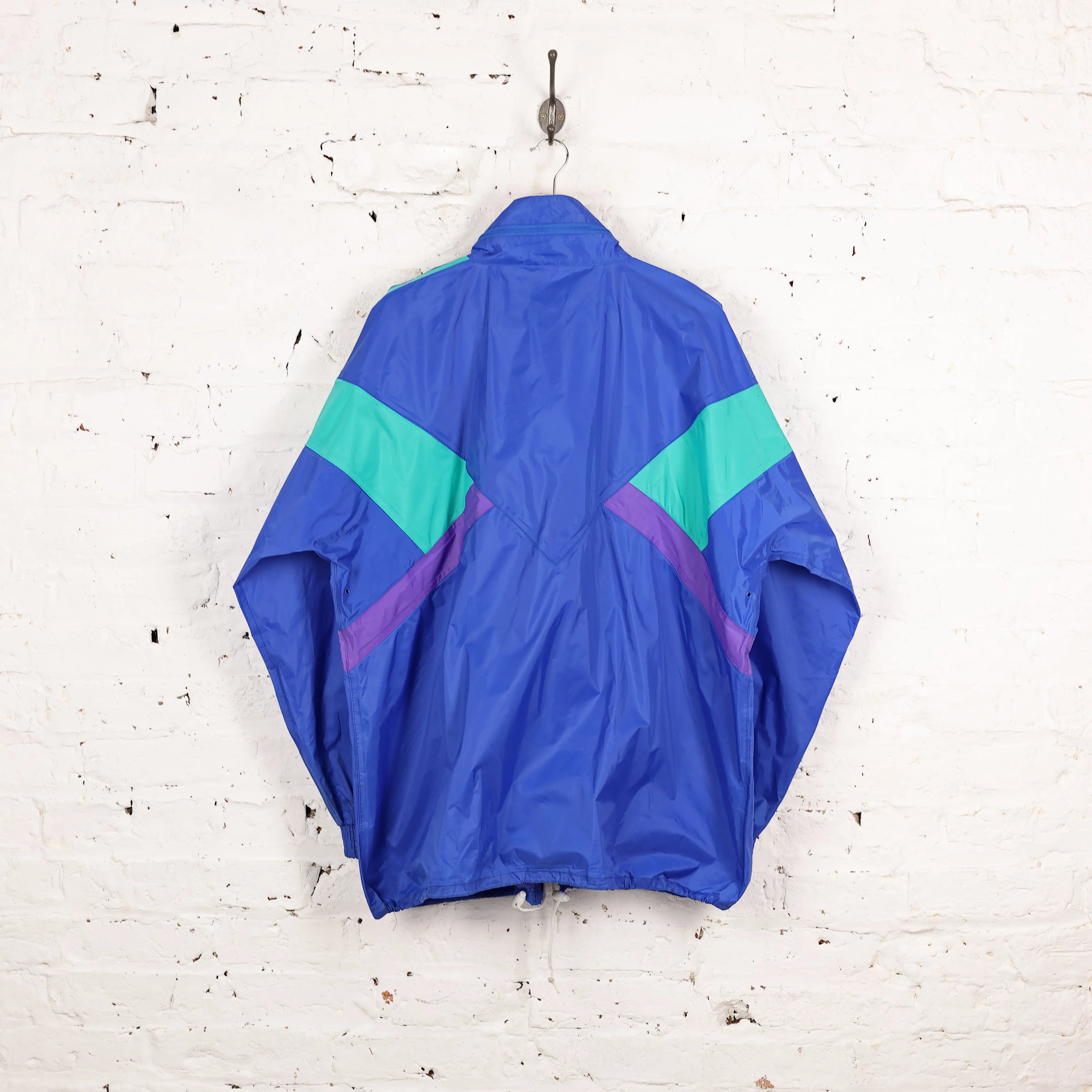 Adidas Rain Jacket Cagoule - Blue - XXL