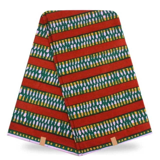 African Print Fabric - Multi Color