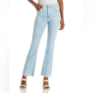 AG Adriano Goldschmied Farrah High Rise Boot Cut Jeans in 21 Years Coastline 32