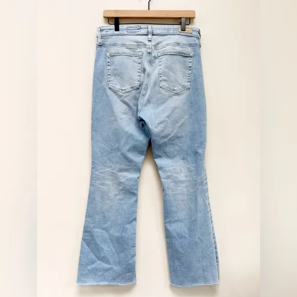 AG Adriano Goldschmied Farrah High Rise Boot Cut Jeans in 21 Years Coastline 32