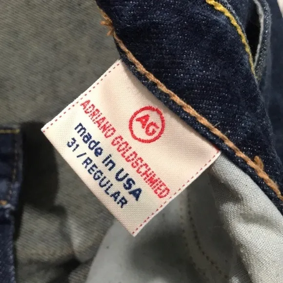 AG Adriano Goldschmied “The Gemini” Dark Wash Bootcut Jeans size 31