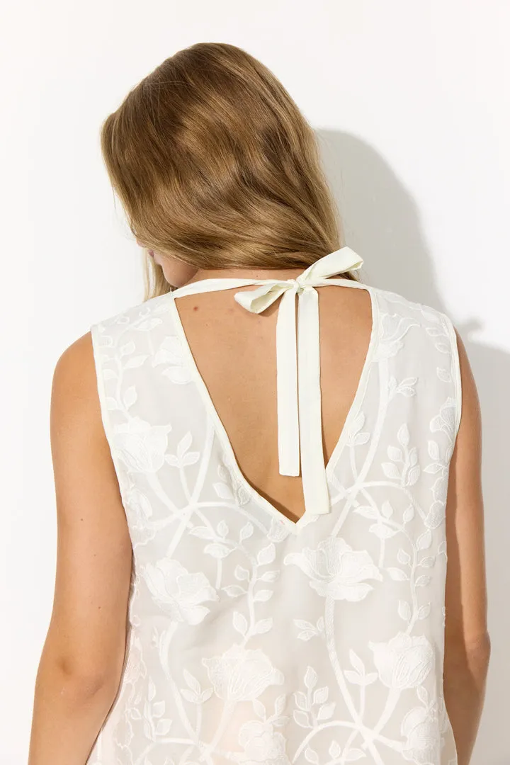 Aiko Dress - Cream