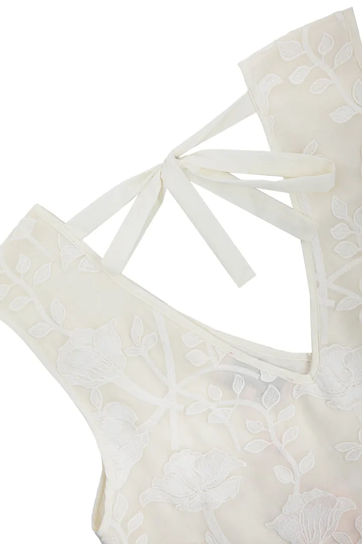 Aiko Dress - Cream