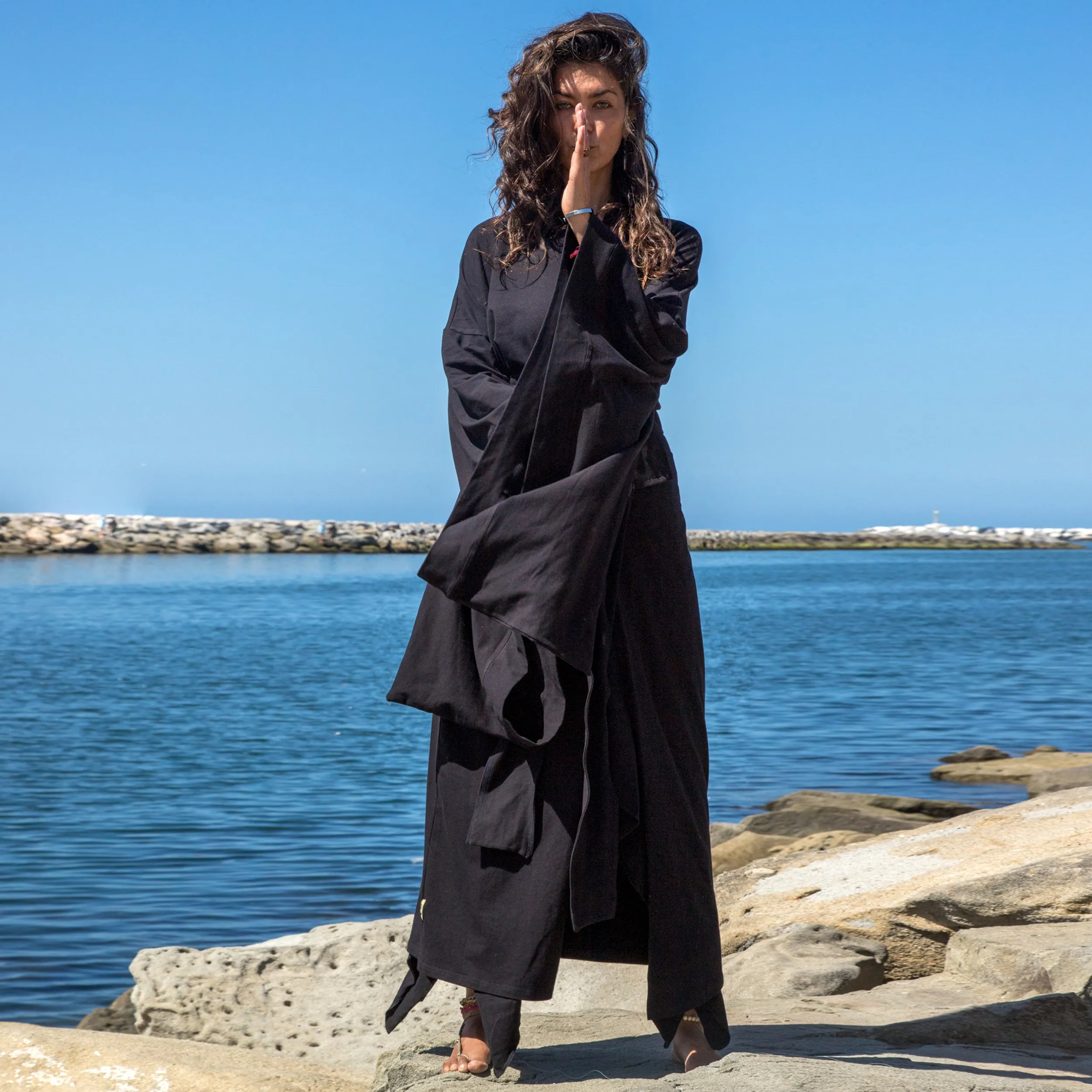 Air Nomad | Traditional Kimono in White | Her