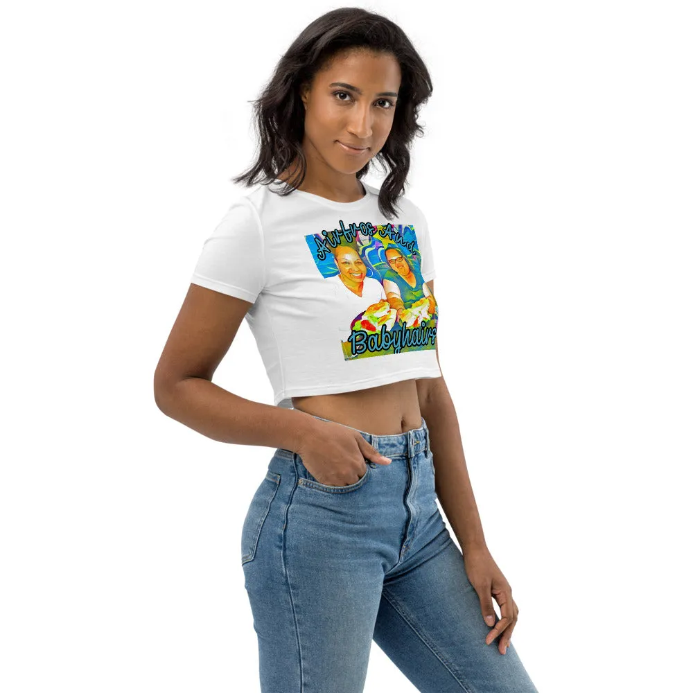 Airfros And Babyhairs Blue Mukbang Halter Top