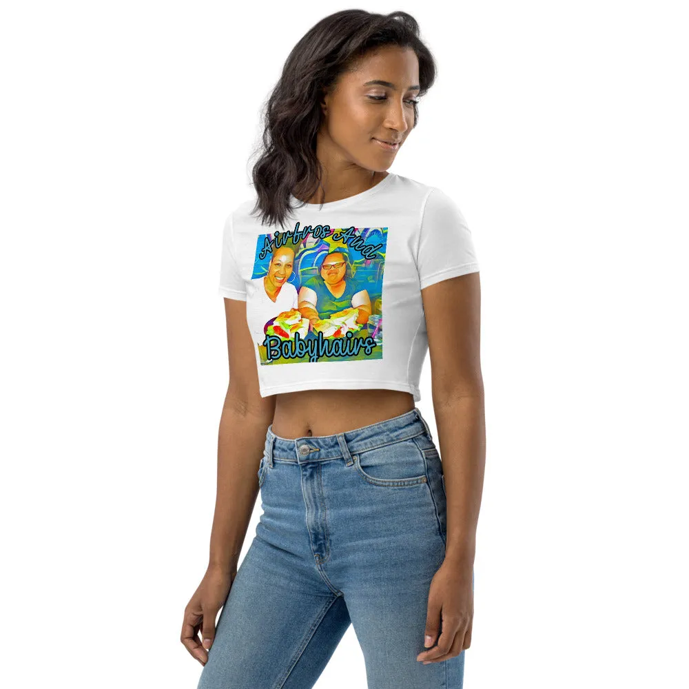 Airfros And Babyhairs Blue Mukbang Halter Top