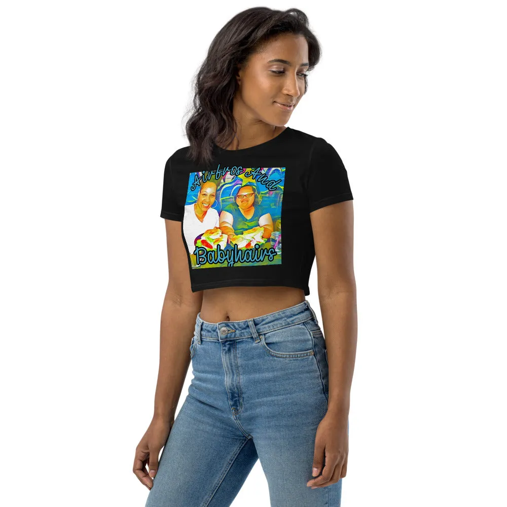 Airfros And Babyhairs Blue Mukbang Halter Top