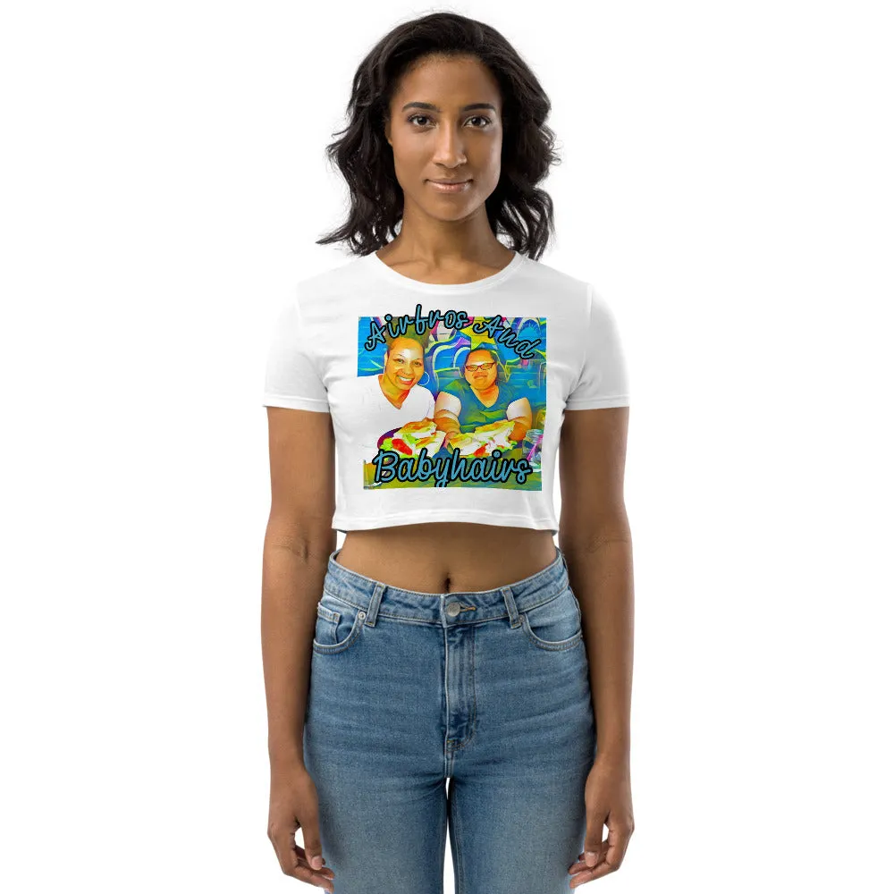 Airfros And Babyhairs Blue Mukbang Halter Top