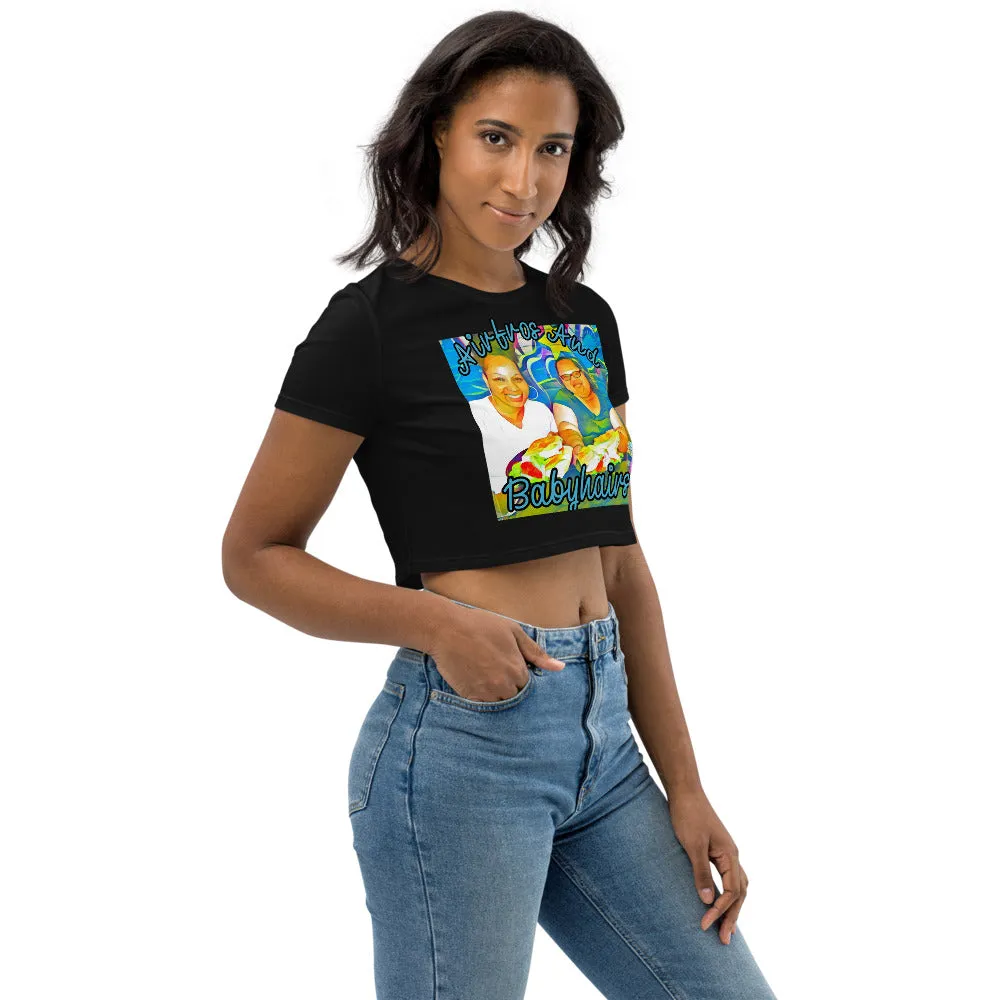 Airfros And Babyhairs Blue Mukbang Halter Top
