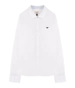 AJR White Cotton Shirt