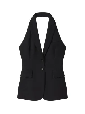 A.L.C. Alexa Vest in Black