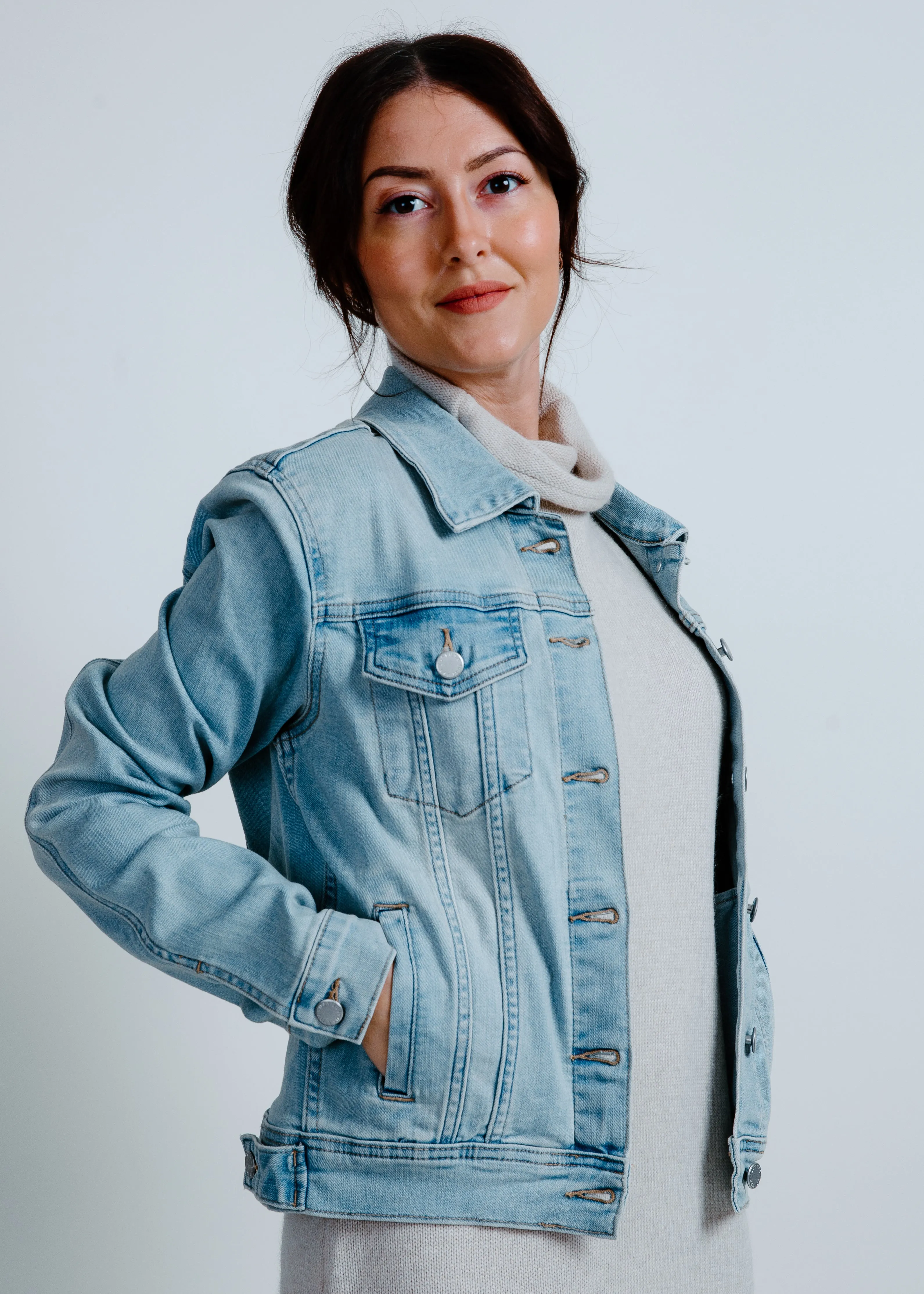 Alexia Denim Jacket -  Light Denim