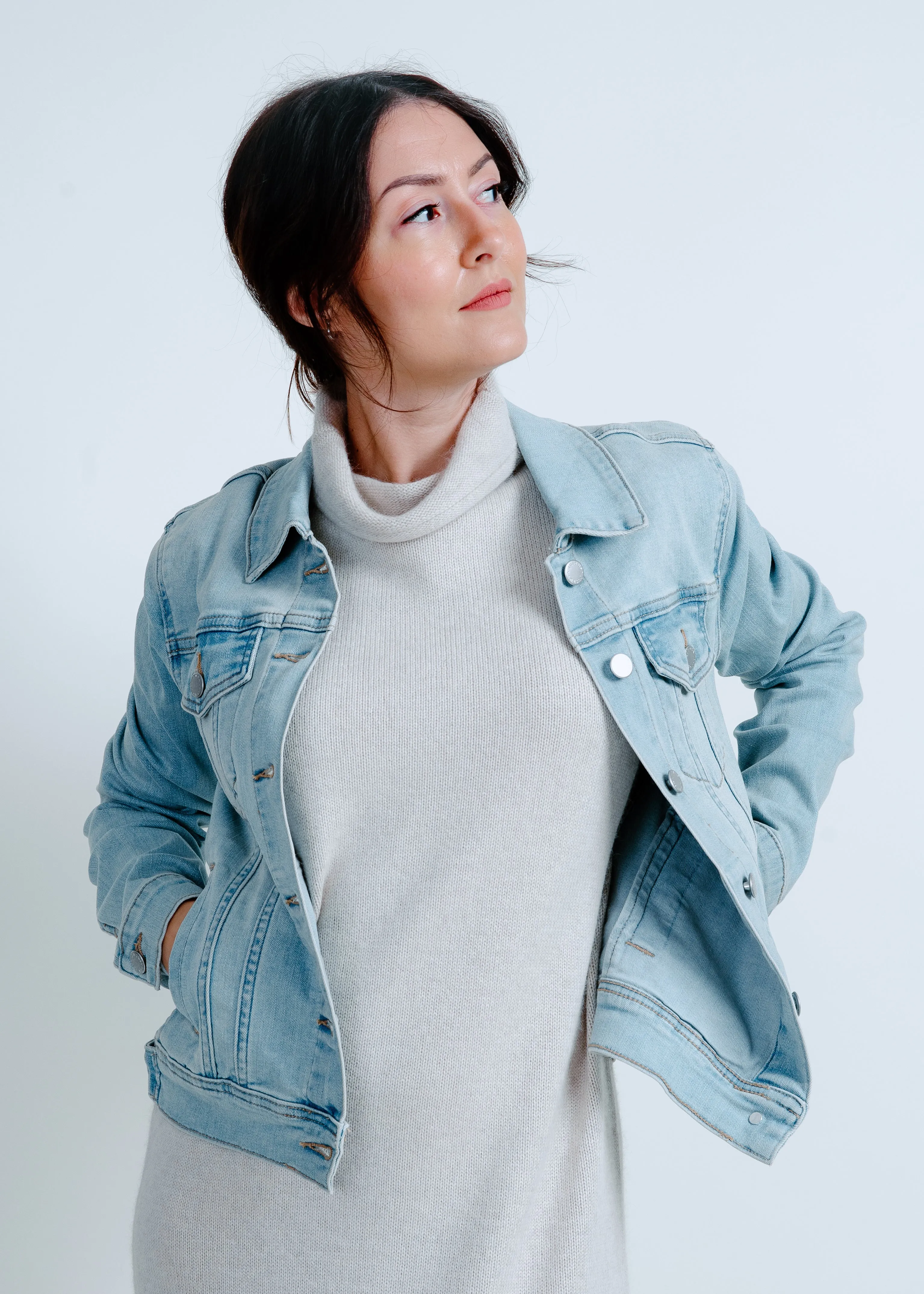 Alexia Denim Jacket -  Light Denim