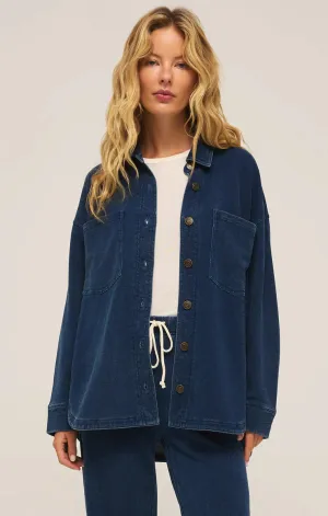 All Day Knit Jacket - Dark Indigo
