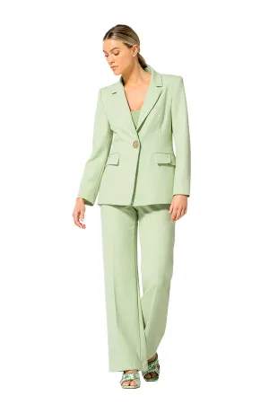 ALOE GREEN STATEMENT BLAZER