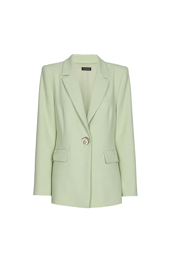 ALOE GREEN STATEMENT BLAZER