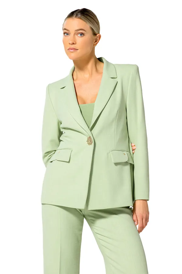 ALOE GREEN STATEMENT BLAZER