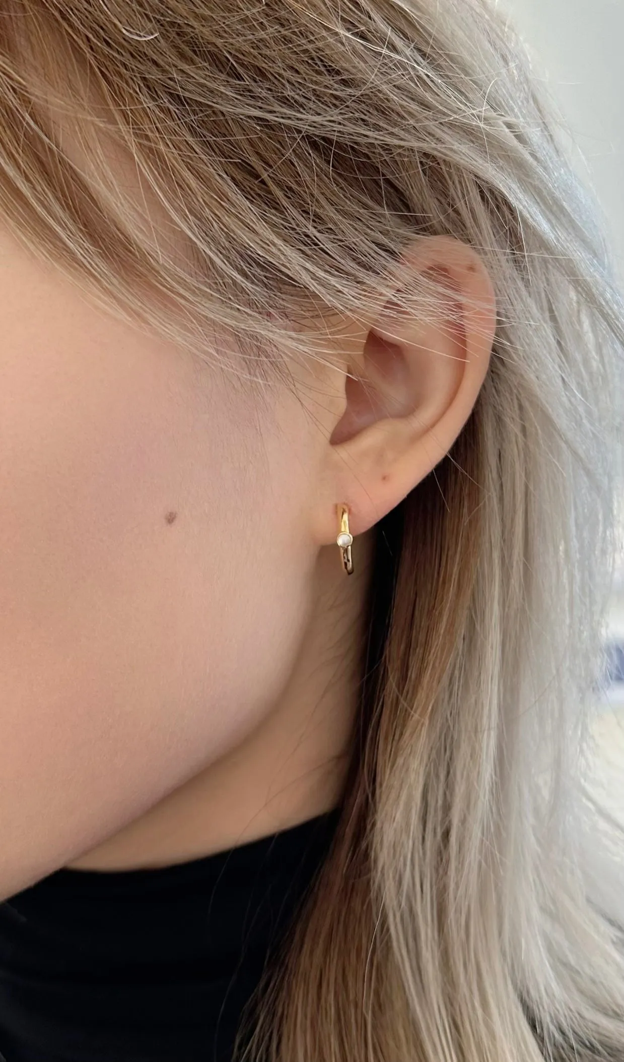 Amare Wear Oriental Inspired Freshwater Pearl and Rare Jade Multi-way Earrings