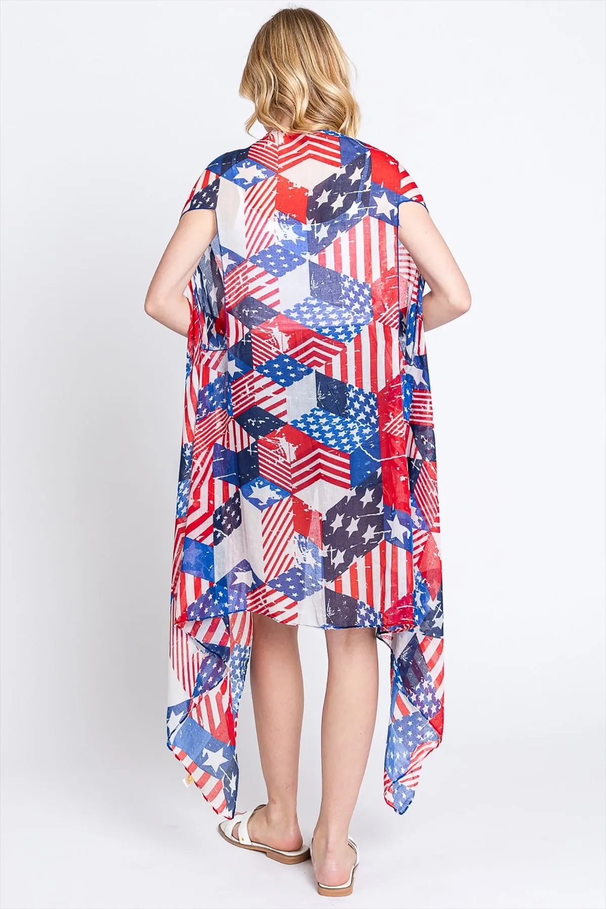 AMERICAN FLAG VEST