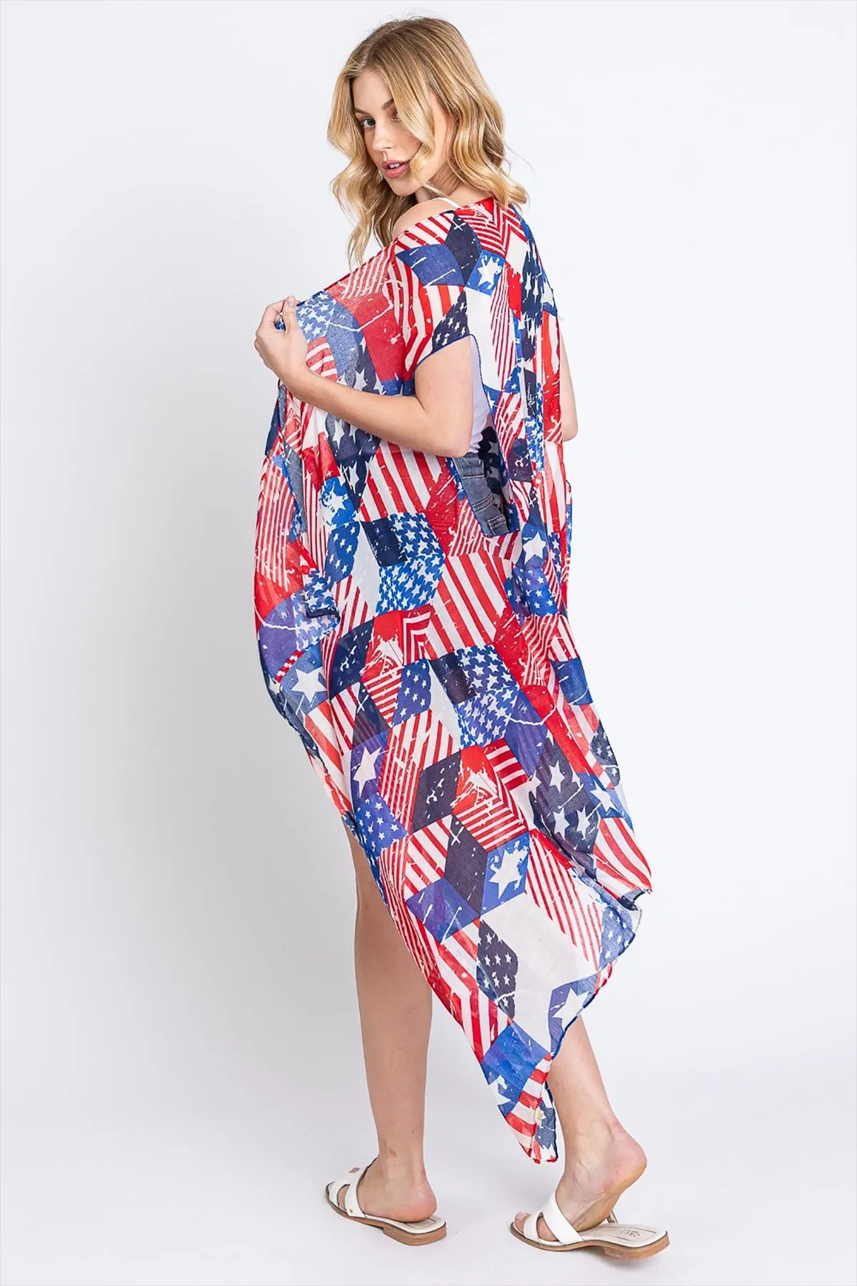 AMERICAN FLAG VEST