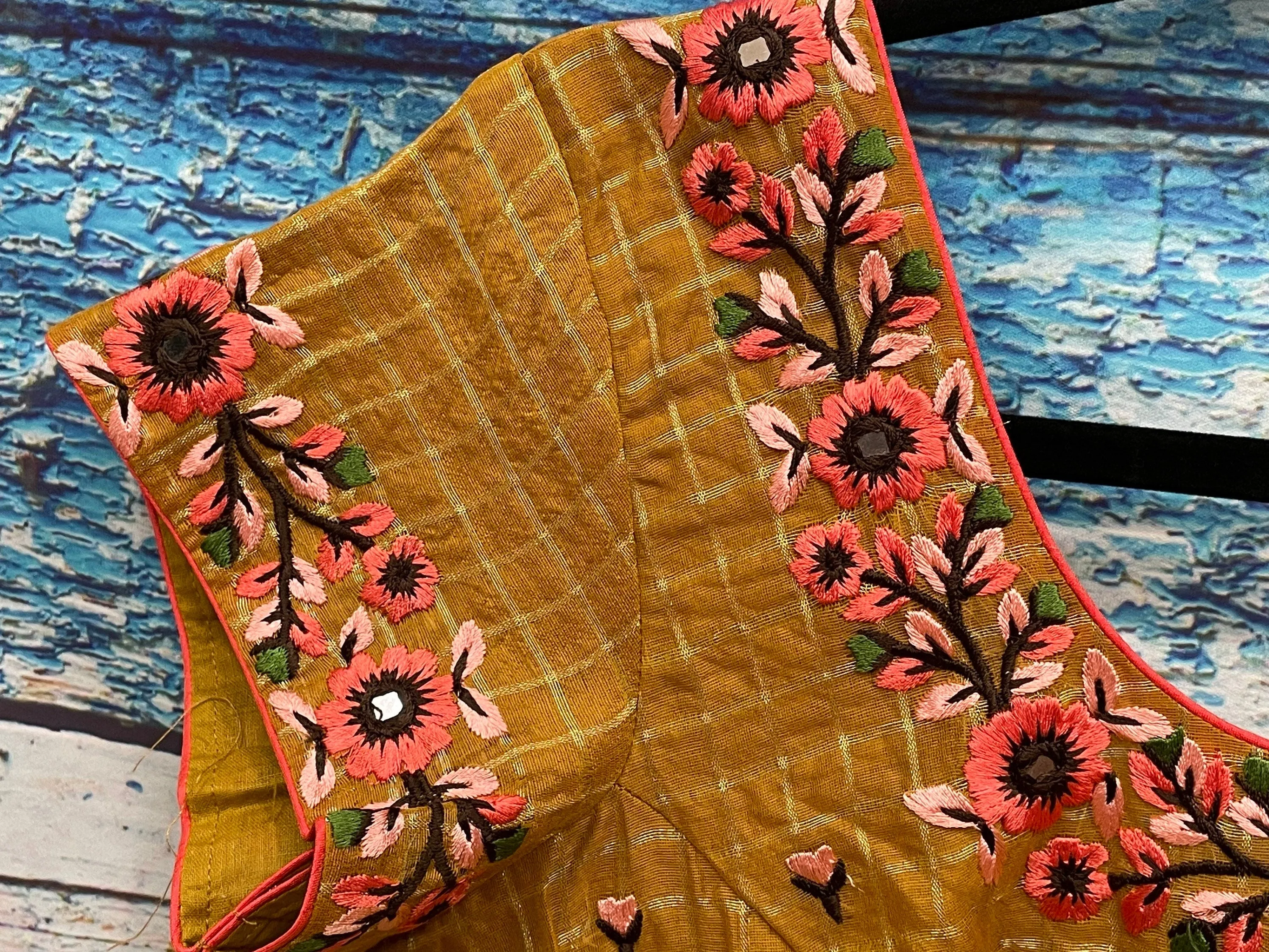 Anarkali Dress | chanderi pattu|Lyte weight |Indian Dress | Evening wear |Partywear Dress Indian | HoneyBee Handlooms