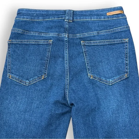 Anthropologie Pilcro Hi-Rise Trouser Bootcut Jeans Button Fly Denim Women’s 26