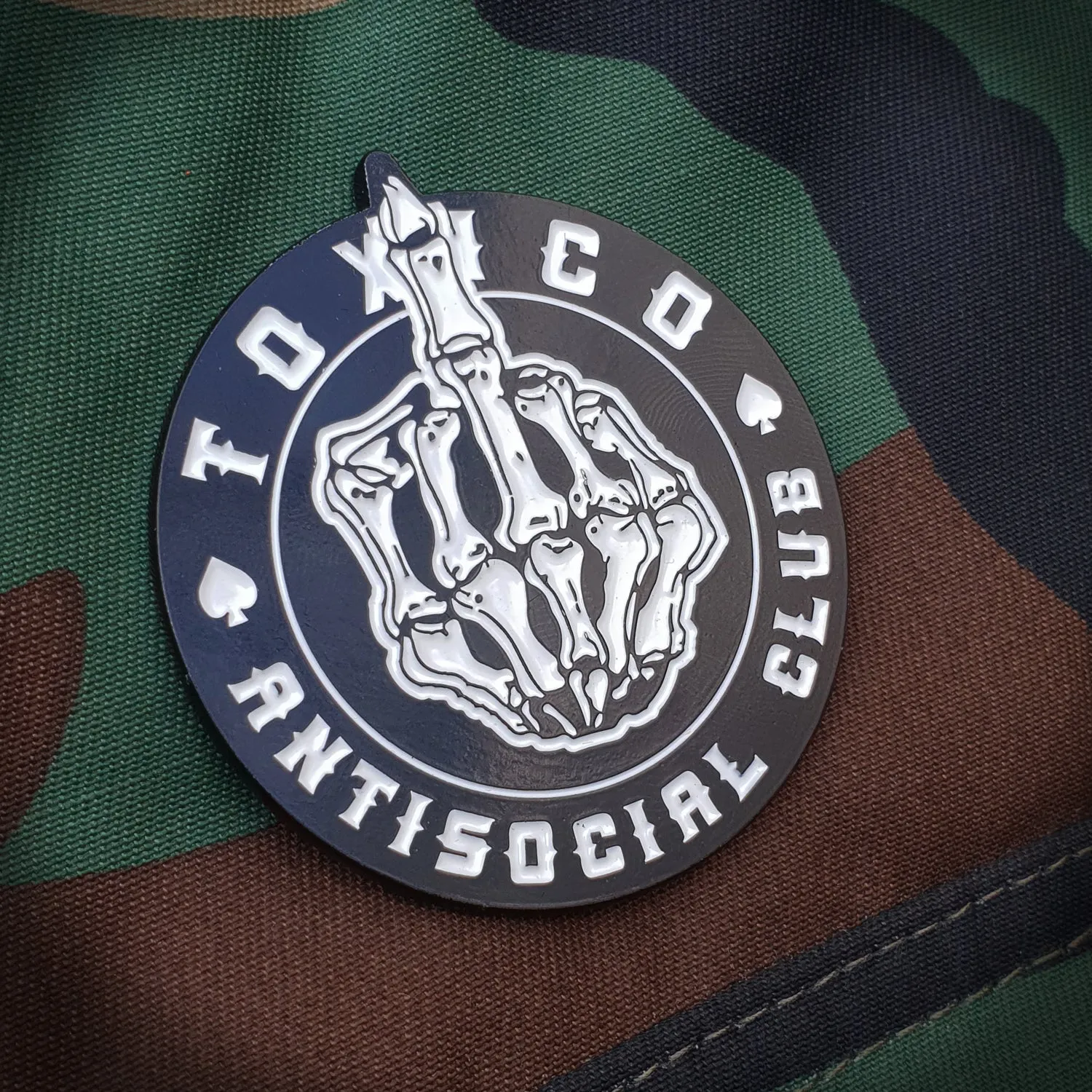Anti Social Club Enamel Pin