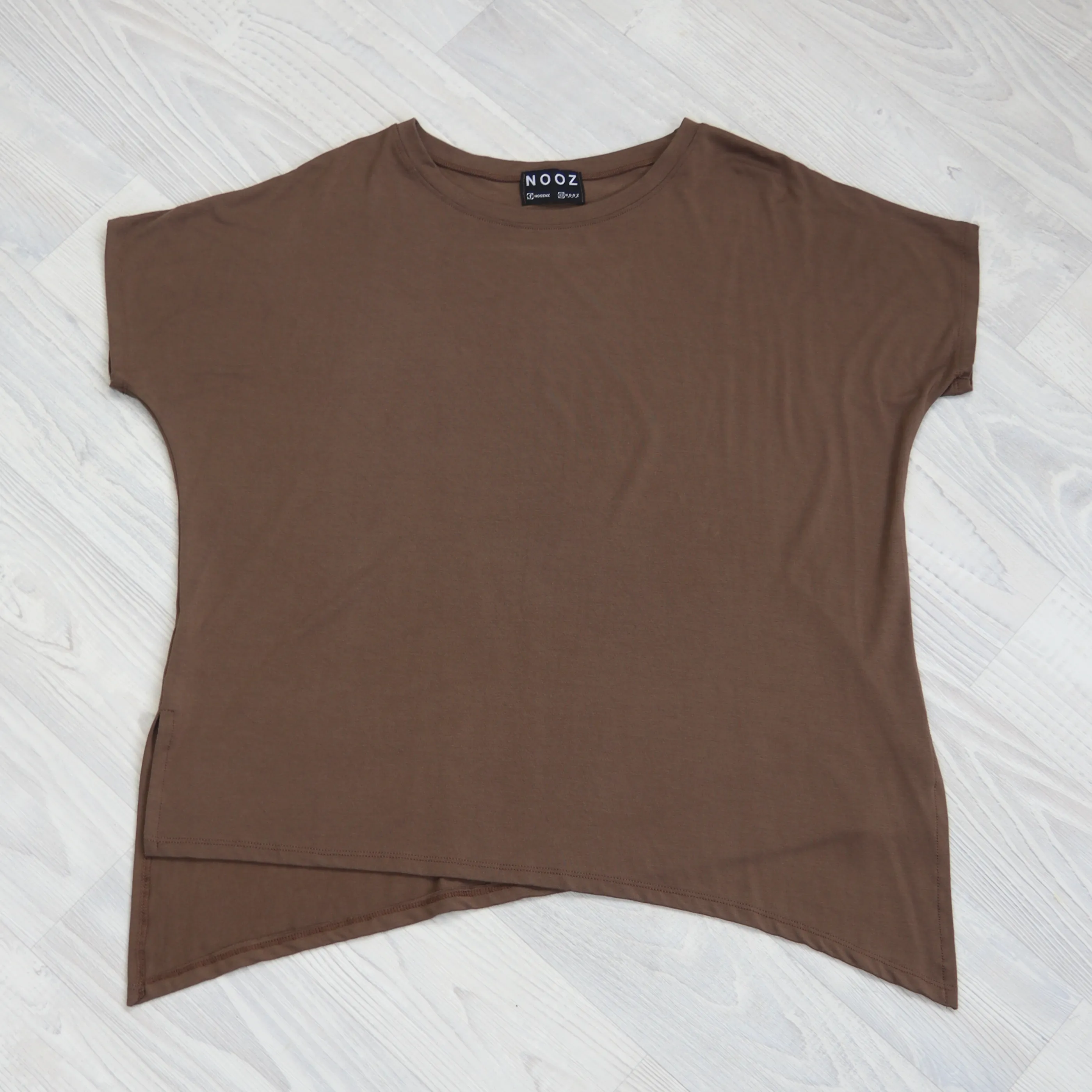 Asymmetrical Tee - Emerald
