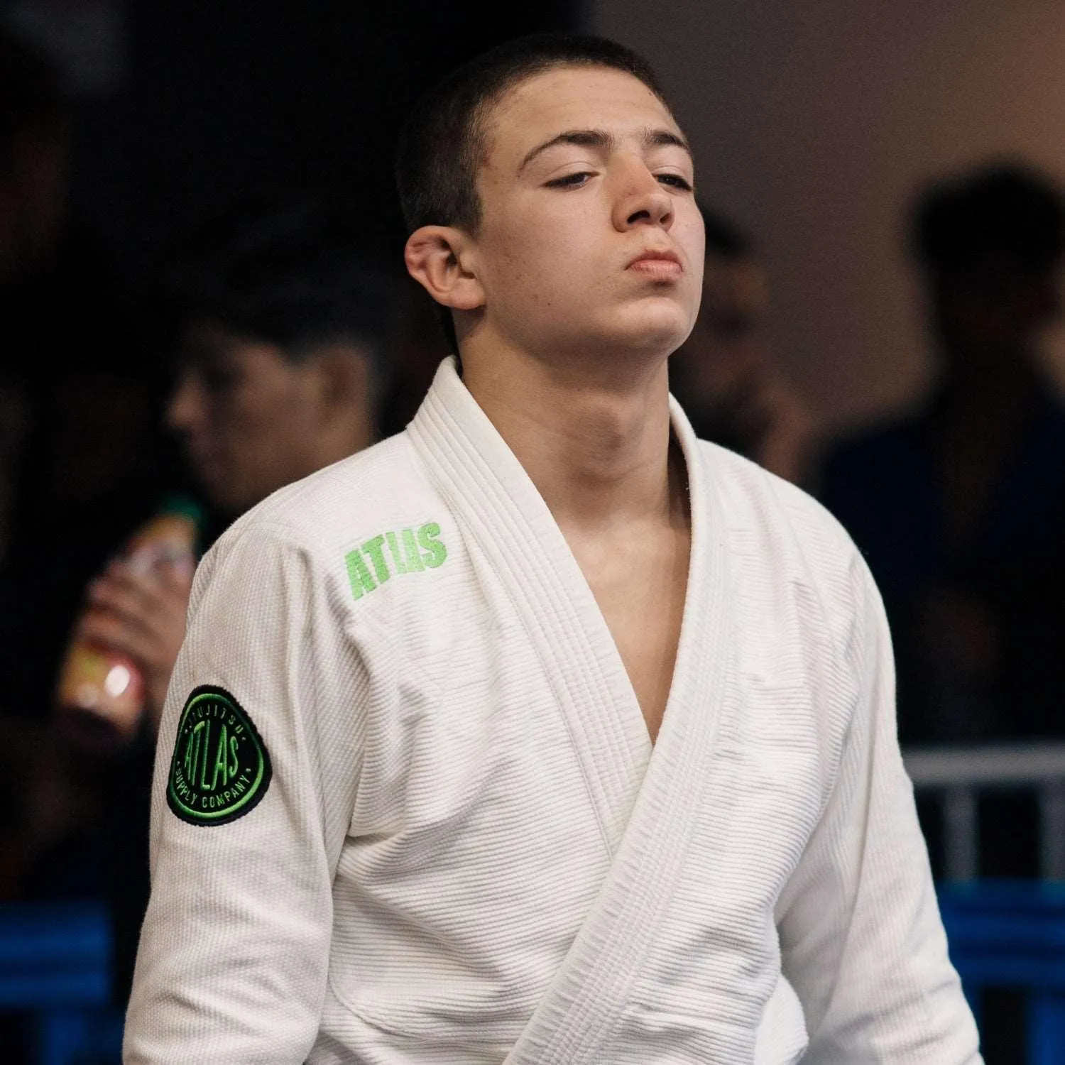 Atlas Pro Standard Competitor - White with Black/Green