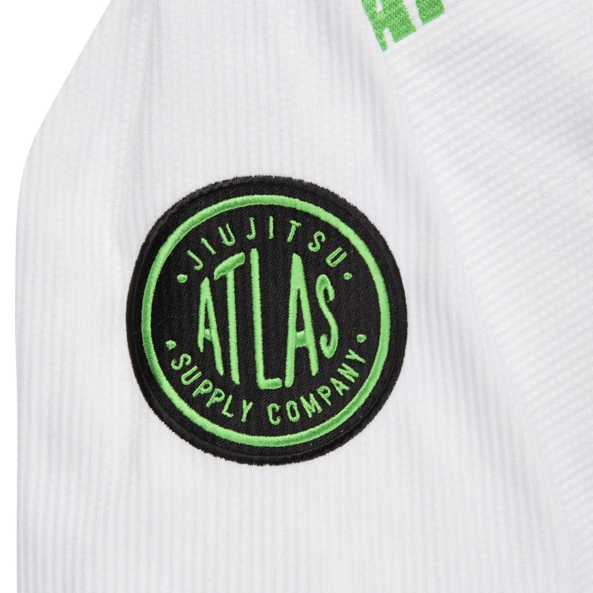 Atlas Pro Standard Competitor - White with Black/Green