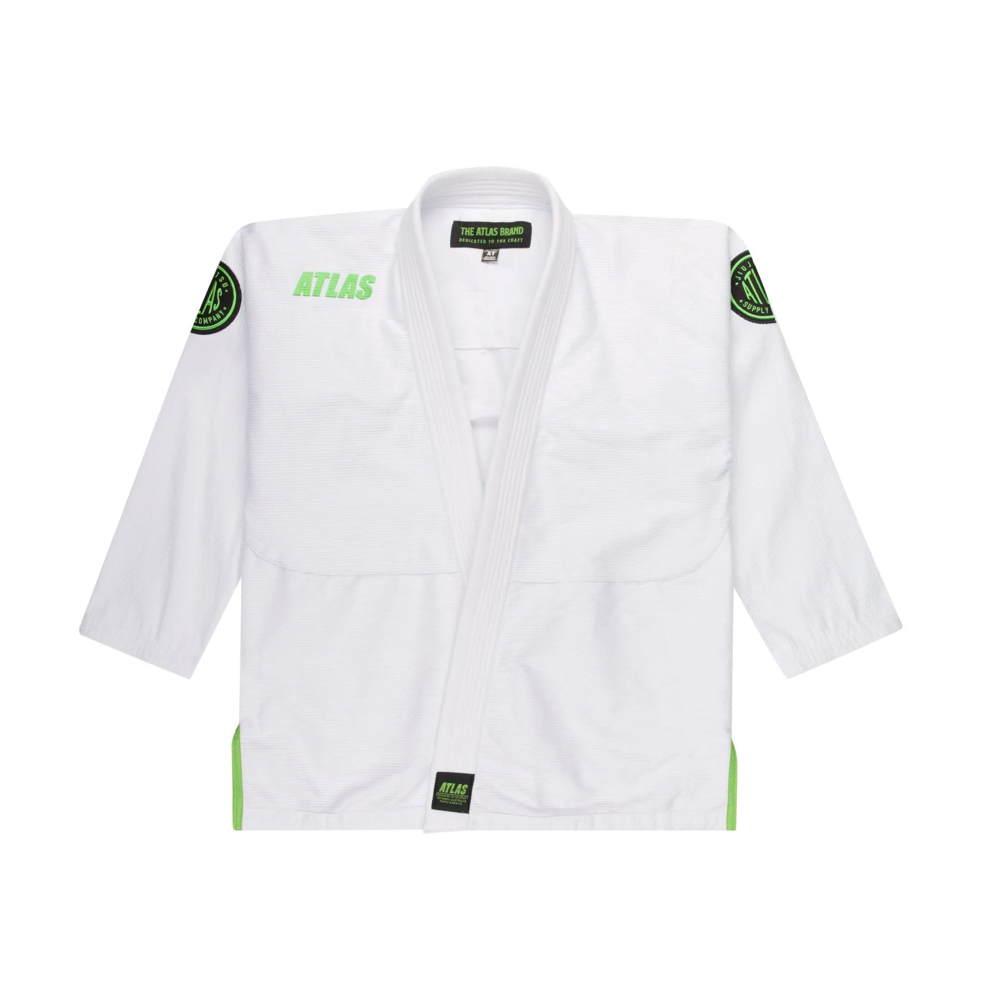 Atlas Pro Standard Competitor - White with Black/Green