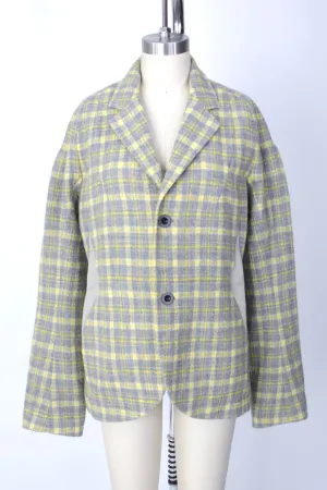 A/W 2021 Kiko Kostadinov Virgin Wool Plaid Blazert*